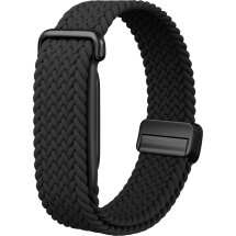 Ремешок Deexe Braided Loop для Google Fitbit Air - Black: фото 1 из 3