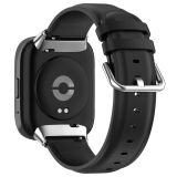 Ремінець Deexe Classic Strap для Xiaomi Redmi Watch 3 Active / 3 Lite - Black: фото 1 з 11
