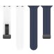 Ремешок Deexe Color Soft Line для Apple Watch 42 (Series 10) / 41 / 40 / SE 40 / 38 - Midnight Blue / White (303610LW). Фото 4 из 7