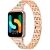Ремінець Deexe Crystal Design для Samsung Galaxy Fit 3 - Rose Gold: фото 1 з 6