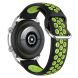 Ремешок Deexe Dual Color для Samsung Galaxy Watch 3 (41mm) - Black / Fluorescent Green (235406I). Фото 4 из 5