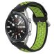 Ремешок Deexe Dual Color для Samsung Galaxy Watch 3 (41mm) - Black / Fluorescent Green (235406I). Фото 5 из 5
