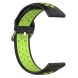 Ремешок Deexe Dual Color для Samsung Galaxy Watch 3 (41mm) - Black / Fluorescent Green (235406I). Фото 2 из 5