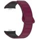 Ремешок Deexe Flexible Fit для Xiaomi Redmi Watch 4 / Mi Smart Band 8 Pro / Band 9 Pro - Black / Red (370308BR). Фото 3 из 6