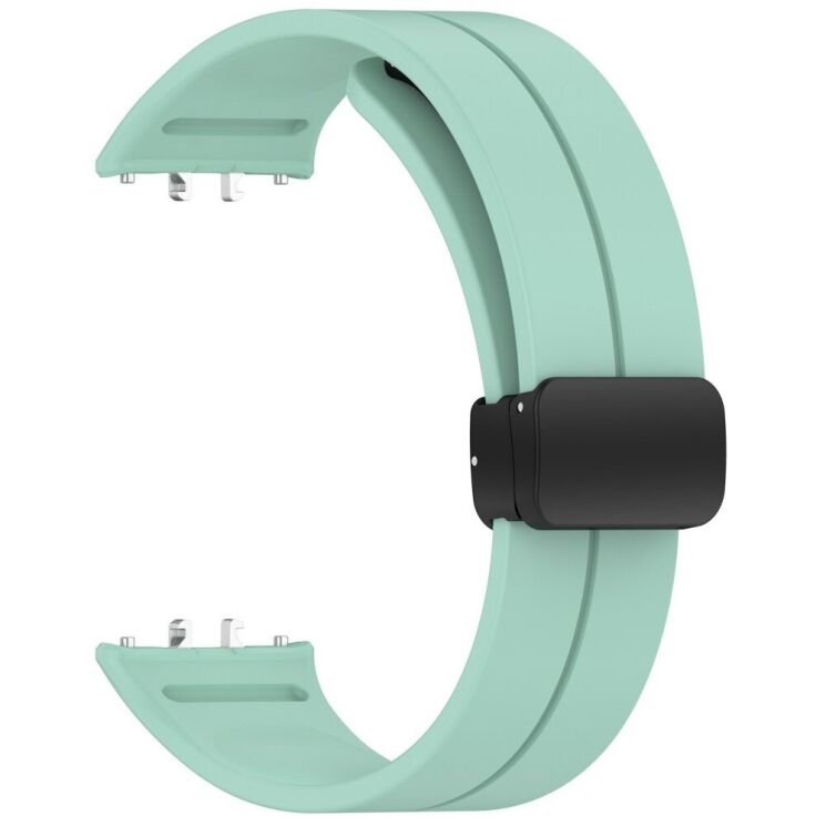 Ремешок Deexe Magnetic Braselet для Samsung Galaxy Fit 3 - Green: фото 3 из 9