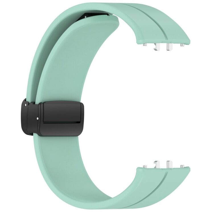Ремешок Deexe Magnetic Braselet для Samsung Galaxy Fit 3 - Green: фото 4 из 9