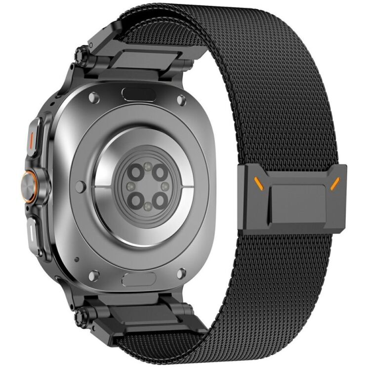 Ремешок Deexe Milanese Design для Samsung Galaxy Watch Ultra (47mm) - Black: фото 1 из 5