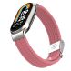 Ремешок Deexe Nylon Bracelet для Xiaomi Mi Smart Band 8 / 9 - Pink (326026P). Фото 6 из 6