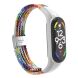 Ремінець Deexe Nylon Strap для Xiaomi Mi Band 7 - Colorful (298704K). Фото 2 з 5