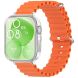 Ремешок Deexe Ocean Silicone для Huawei Watch Fit 3 - Orange (357116O). Фото 1 из 3