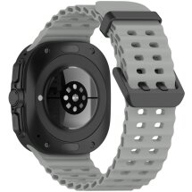 Ремешок Deexe Ocean Strap для Samsung Galaxy Watch Ultra (47mm) - Grey: фото 1 из 9