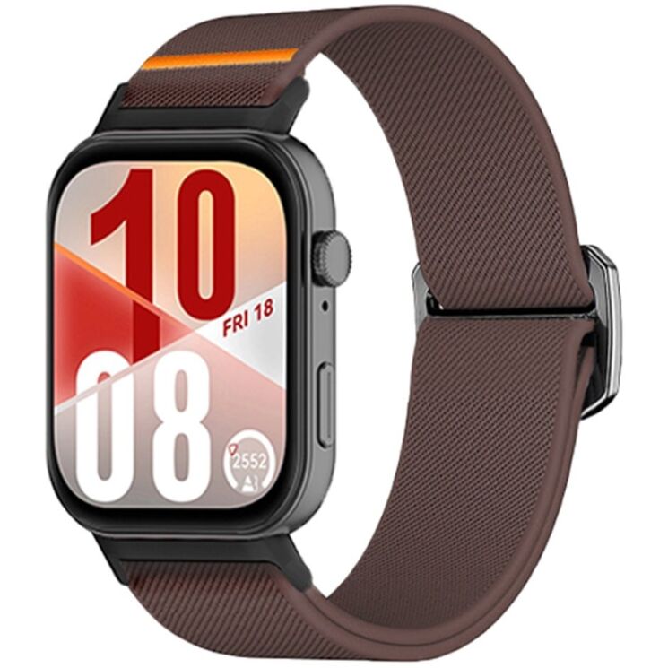 Ремешок Deexe Orbit Flex для Huawei Watch Fit 4 Pro / Fit 4 / Fit 3 - Purple: фото 2 из 3