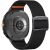 Ремінець Deexe Orbit Flex для Samsung Galaxy Watch 8 (40/44mm) / 8 Classic / Ultra (2025) - Black: фото 1 з 5