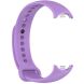 Ремешок Deexe Soft Silicone для Xiaomi Mi Smart Band 8 / 9 - Lavender (326042V). Фото 4 из 5