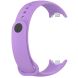 Ремешок Deexe Soft Silicone для Xiaomi Mi Smart Band 8 / 9 - Lavender (326042V). Фото 3 из 5
