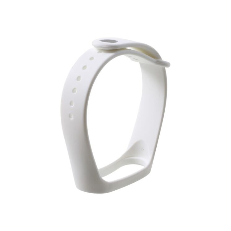 Ремінець Deexe Soft Touch для Xiaomi Mi Band 3 - White: фото 2 з 6