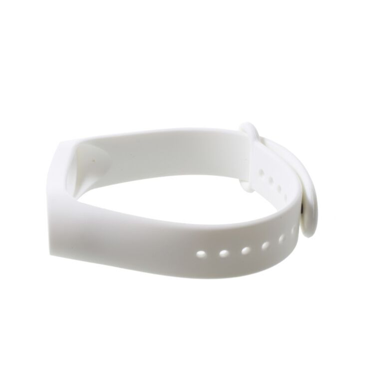 Ремінець Deexe Soft Touch для Xiaomi Mi Band 3 - White: фото 3 з 6