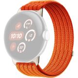 Ремінець Deexe Soft Weave для Google Pixel Watch 4 / 3 / 2 / 1 (41mm) - Orange: фото 1 з 5