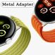 Ремешок Deexe Soft Weave для Google Pixel Watch 4 / 3 / 2 / 1 (41mm) - Orange (389906O). Фото 5 из 5