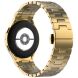 Ремешок Deexe Stainless Steel QuickFit для Samsung Galaxy Watch 4 / 5 / 6 / 7 / FE (40mm) - Gold (358125F). Фото 1 из 6