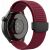 Ремінець для годинника Deexe Active Loop для годинників з шириною кріплення 22мм - Wine Red: фото 1 з 7