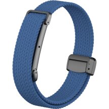 Ремешок для часов Deexe Knitted Strap для Google Fitbit Air - Blue: фото 1 из 5