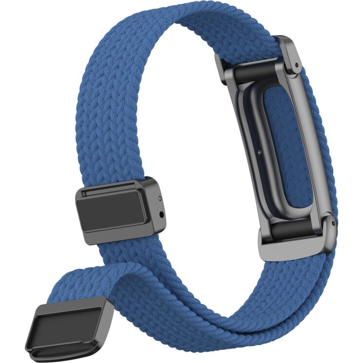 Ремешок для часов Deexe Knitted Strap для Google Fitbit Air - Blue (258017L) Ремешок для часов Deexe Knitted Strap для Google Fitbit Air - Blue: фото 4 из 5
