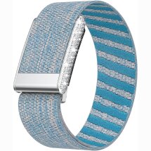 Ремешок для часов Deexe Shiny Strap для WHOOP 5.0 - Light Blue: фото 1 из 6