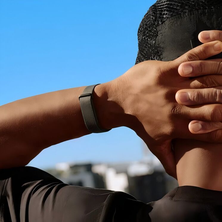 Ремешок для часов Deexe Vigor Band для Google Fitbit Air - Army Green (258013AG) Ремешок для часов Deexe Vigor Band для Google Fitbit Air - Army Green: фото 3 из 5