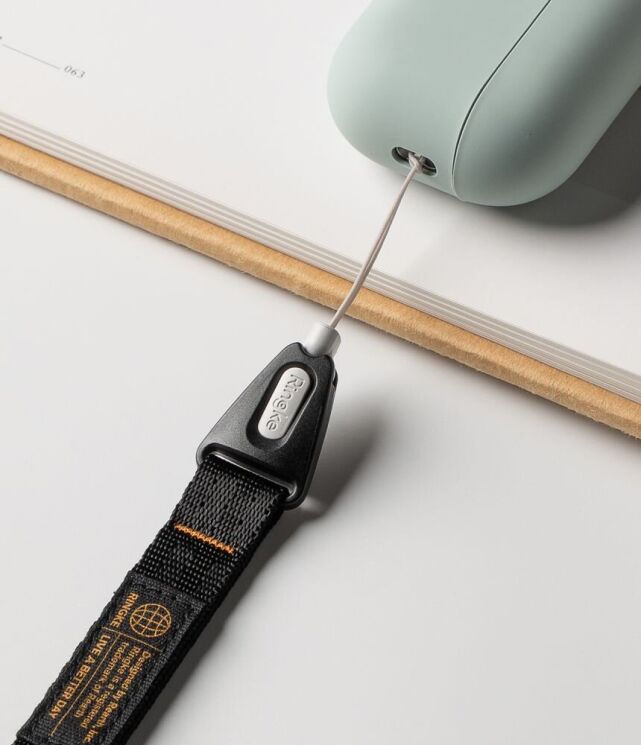 Ремешок для смартфона Ringke Shoulder Slim Strap (8800328818606) - Black (983035B) Ремешок для смартфона Ringke Shoulder Slim Strap (8800328818606) - Black: фото 8 из 8