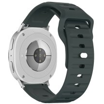 Ремешок KALEBOL Wave Pattern для Samsung Galaxy Watch 8 (40/44mm) / 8 Classic - Green: фото 1 из 5