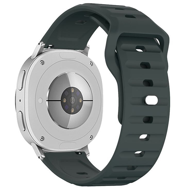 Ремешок KALEBOL Wave Pattern для Samsung Galaxy Watch 8 (40/44mm) / 8 Classic - Green: фото 1 из 5
