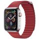 Ремінець QIALINO Magnetic Strap для Apple Watch 46 / 45 / 44 / SE 44 / 42 (Series 1-3) / Ultra / Ultra 2 - Red (251330R). Фото 1 з 4