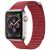 Ремінець QIALINO Magnetic Strap для Apple Watch 46 / 45 / 44 / SE 44 / 42 (Series 1-3) / Ultra / Ultra 2 - Red: фото 1 з 4