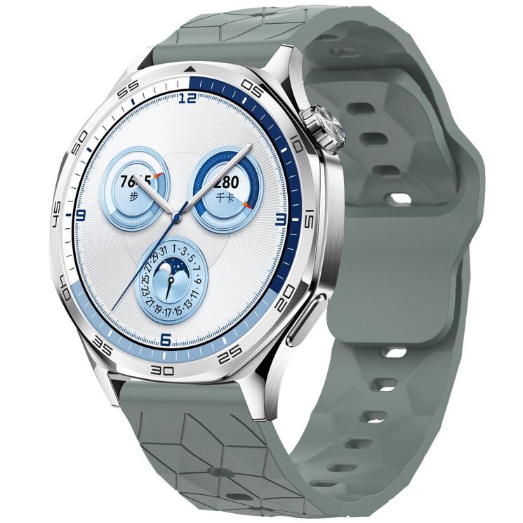 Ремінець Reframe Hexa Grip для годинників з шириною кріплення 22 мм - Dark Grey: фото 2 з 4