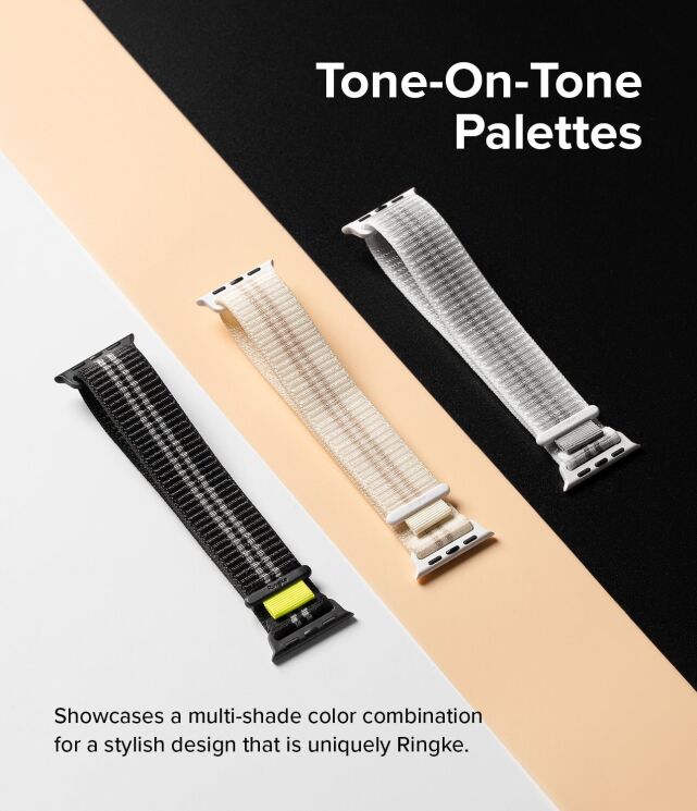 Ремінець Ringke Sports Air Loop для Apple Watch 42 (Series 10/11) / 41 / 40 / SE 40 / 38 (8809919306188) - Summit White: фото 9 з 15