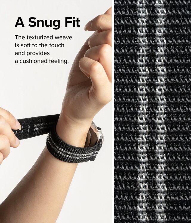 Ремінець Ringke Sports Air Loop для Apple Watch 42 (Series 10/11) / 41 / 40 / SE 40 / 38 (8809919306188) - Summit White: фото 6 з 15