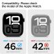 Ремешок Spigen (SGP) Liquid Air Pro для Apple Watch 10 46 mm (ACS09317) - Matte Black (364532B). Фото 12 из 17