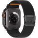 Ремешок Tech-Protect Nylon Clasp для Apple Watch 46 / 45 / 44 / SE 44 / 42 (Series 1-3) / Ultra / Ultra 2 - Black (371818B). Фото 2 из 6