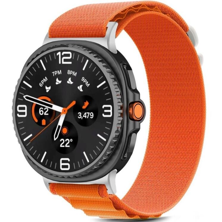 Ремінець Tech-Protect Nylon Pro для Samsung Galaxy Watch 8 (40/44mm) / 8 Classic - Orange: фото 2 з 7