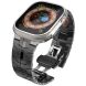 Ремінець Tech-Protect Stainless Line для Apple Watch 46 / 44 / SE 44 / 45 / Ultra / Ultra 2 / Ultra 3 (49mm) - Black (371821B). Фото 2 з 5