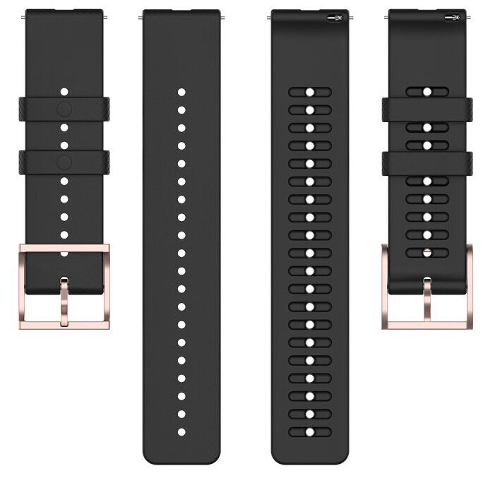 Ремешок UniCase Dot Pattern для Samsung Galaxy Watch 3 (41mm) - Black: фото 2 из 5