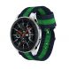 Ремешок UniCase Nylon для Samsung Galaxy Watch 46mm / Watch 3 45mm / Gear S3 - Blue / Green (115806C). Фото 1 из 5