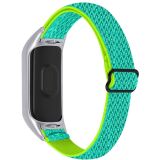 Ремінець UniCase Nylon для Xiaomi Mi Smart Band 8 - Yellow / Green (326018YG)