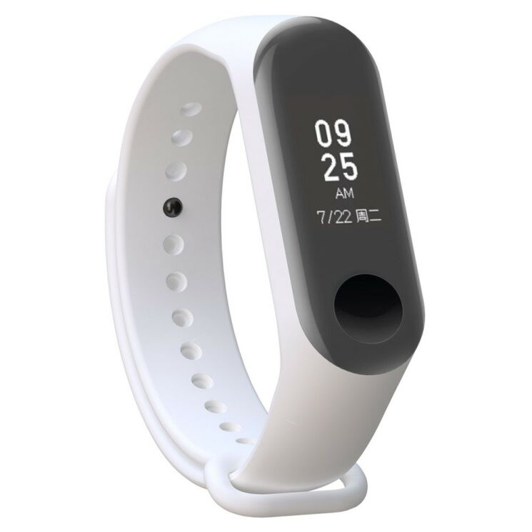 Ремінець UniCase Watch Strap для Xiaomi Mi Band 3 - White: фото 1 з 2