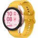 Ремінець Deexe Elino Strap для Samsung Galaxy Watch 4 / 5 / 6 / 7 / FE (40mm) - Yellow (358307Y). Фото 2 з 6