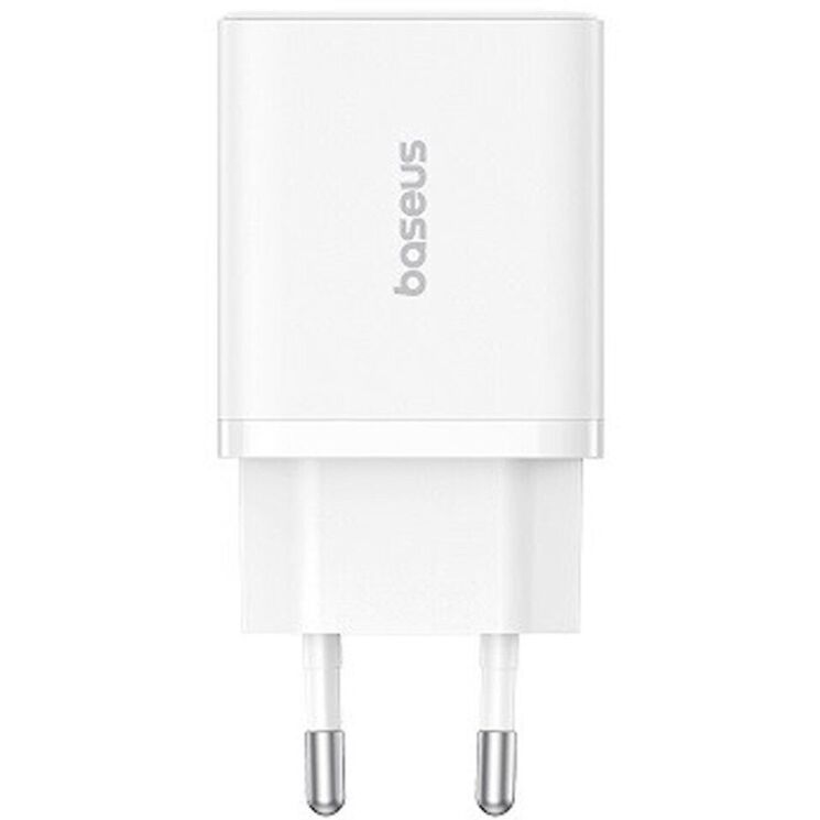 Сетевое зарядное устройство Baseus Cube C+U (30W) P10111404213-00 - White: фото 2 из 13