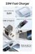 Мережевий зарядний пристрій ESSAGER Pinchen 33W (USB + Type-C) ECTAC-PCB01-P - Black (960215B). Фото 6 з 15