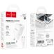 Сетевое зарядное устройство Hoco C149A PD30W + QC3.0 + кабель Type-C to Type-C - White (960194W). Фото 5 из 7