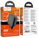Мережевий зарядний пристрій Hoco CS26A PD45W (USB + 2Type-C) - Black (960227B). Фото 7 з 9
